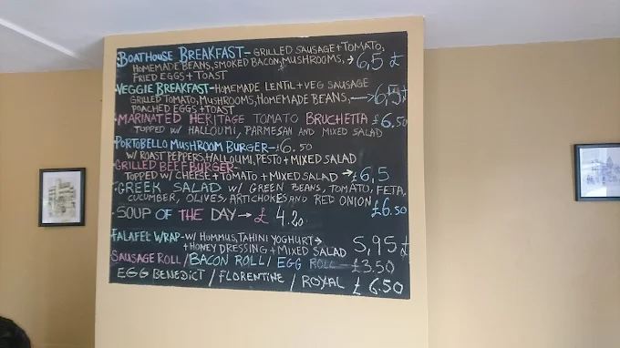 Riverside Cafe menu 1